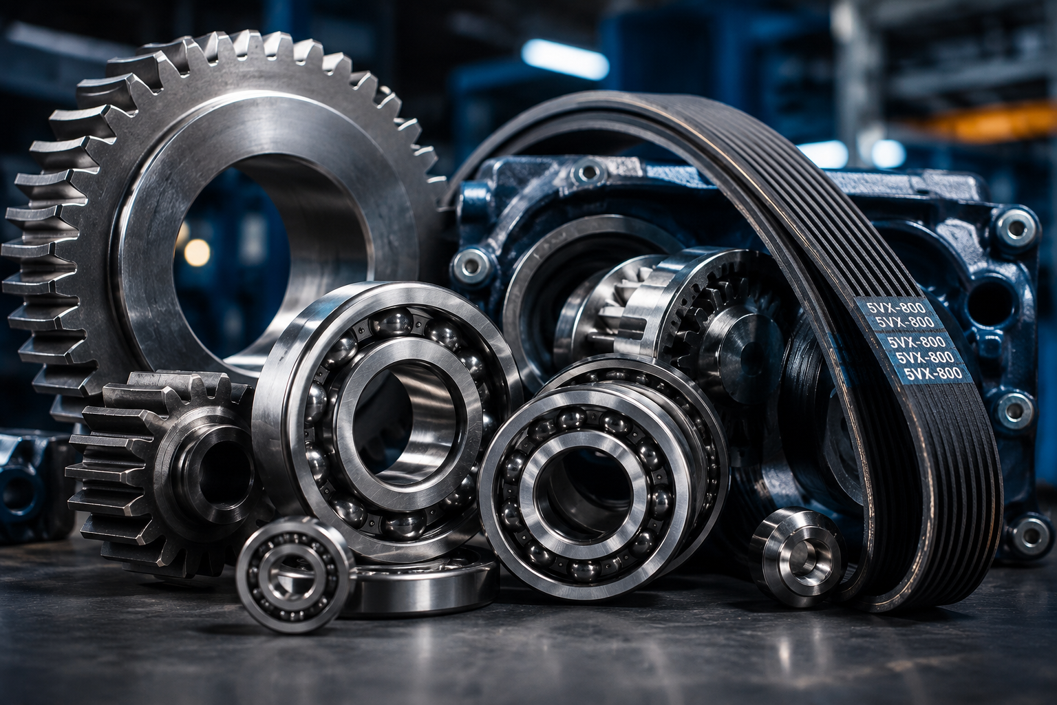 Minimizing Downtime in UAE Manufacturing: A Guide to Sourcing Authentic Industrial Bearings and V-Belts