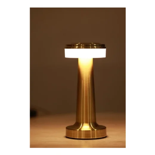 Vintage Brass Lamp — Lighting